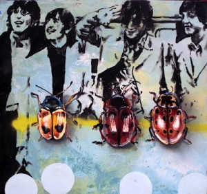 “Beetles” by Jeff Schaller will creatively co-exist with horses at the annual Delaware Valley Point-to-Point Association’s 2013 Awards Party, which will be held at the old Lipkin’s warehouse in Coatesville on June 28.