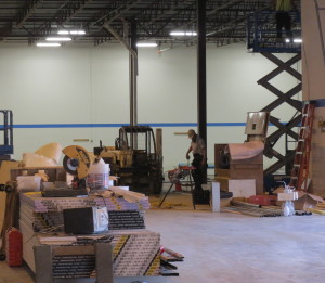 Construction is underway on the Chester County Food Bank’s new facility in Uwchlan Township, which will quadruple the size of its current warehouse in East Brandywine Township. 