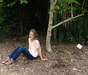 Unionville High School graduate Meghan Shea was named one of Popular Mechanics magazine 2013 Innovators Who Changed The World for her invention of a simple and effective water filtration system for emerging nations. Shea is seen here with the moringa tree — seeds from this tree are a key element in her filter design.