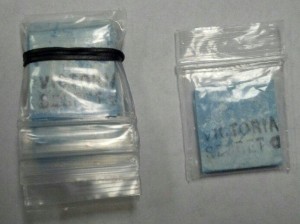 Nine bags of heroin were in the possession of a Caln Elementary School first-grader on Friday, District Attorney Tom Hogan said.