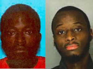 Alfred Hogue, left and Kervin Crawford are being sought by Coatesville Police in relation to a shooting early Monday on Coates Street.