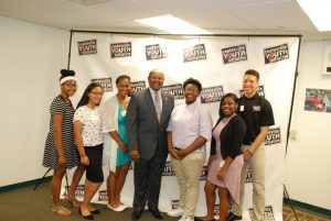 State Representative Harry Lewis Jr. (R-74) attended the event and enjoyed speaking with youth members and CYI staff.